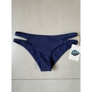 Aggie Swim Bikini Bottom California Blue Swimwear